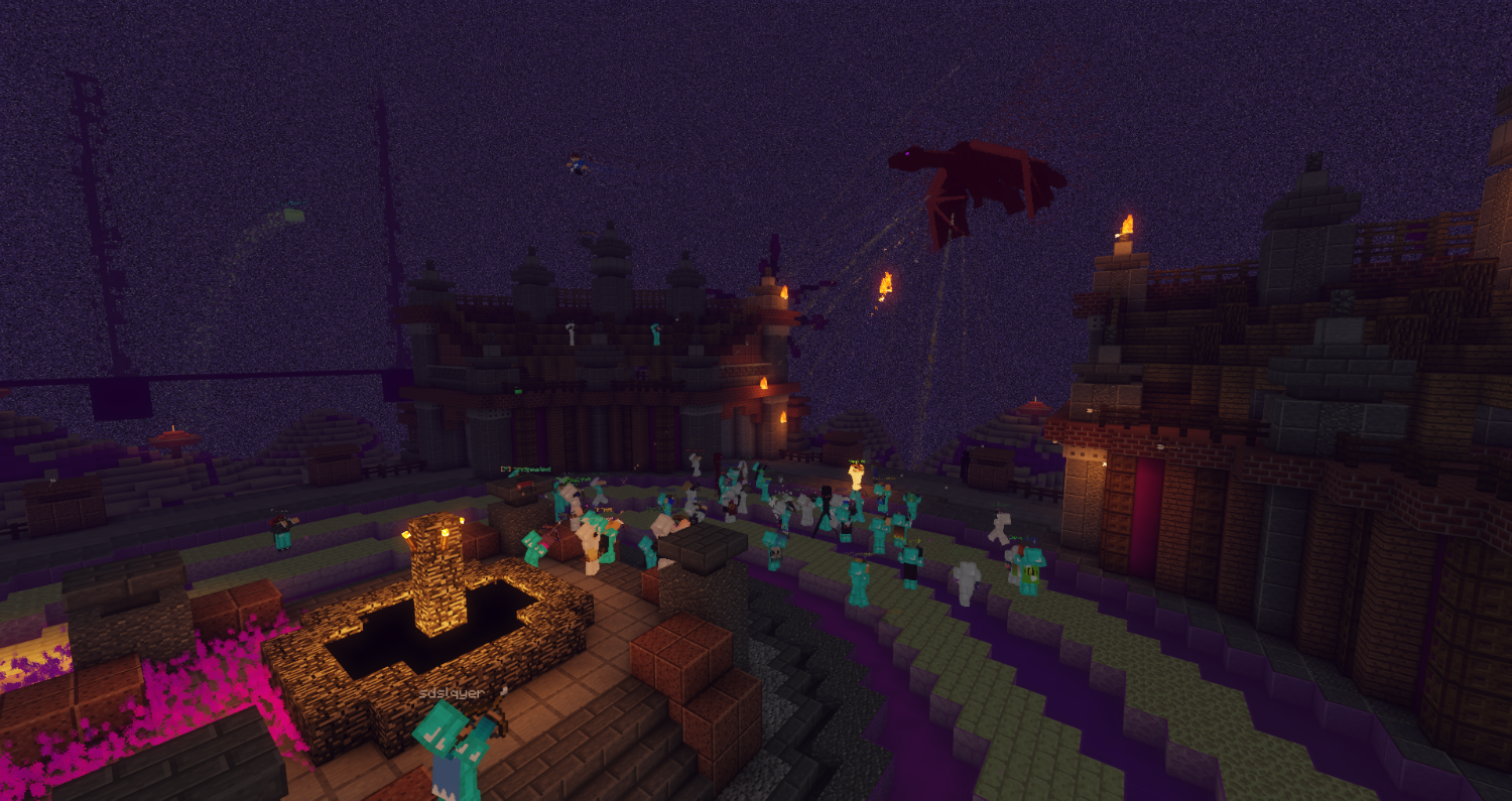 La grande chasse au dragon, le grand final de la nuit